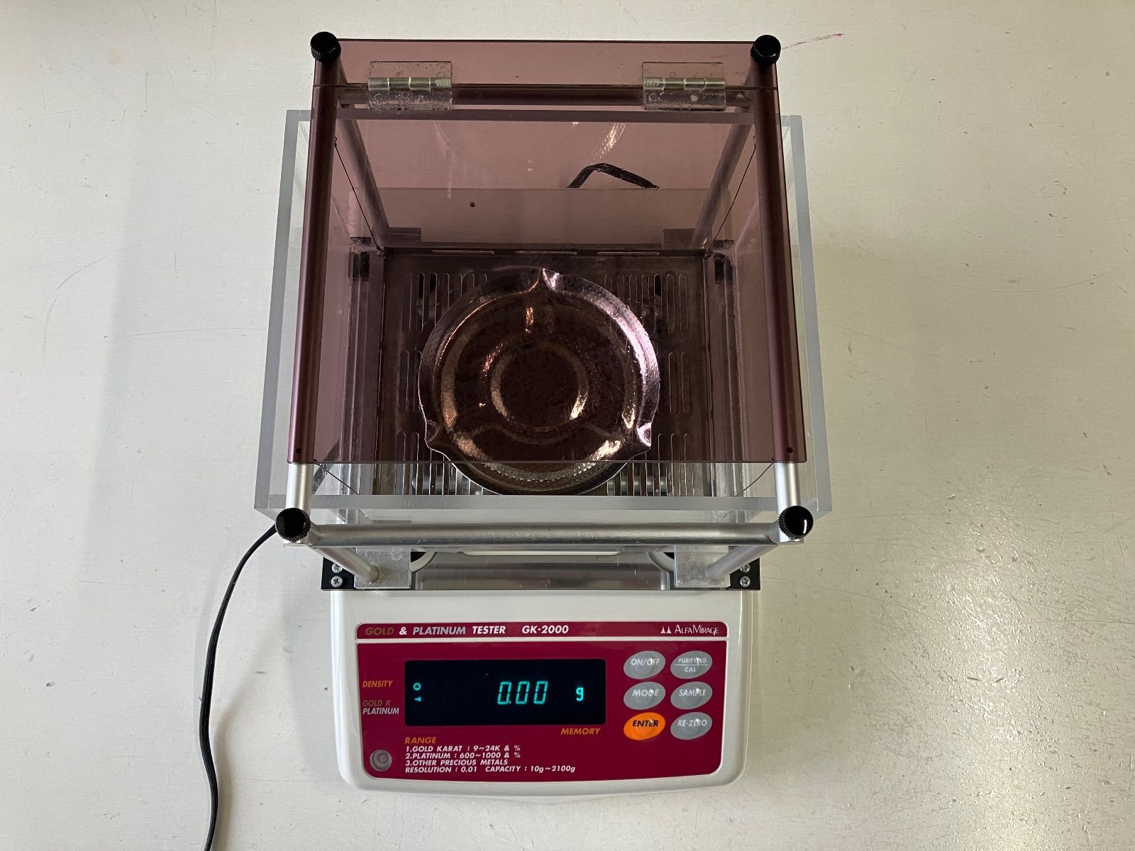 貴金属テスター 比重計 GK-2000 ALFA MIRAGE アルファミラージュ
