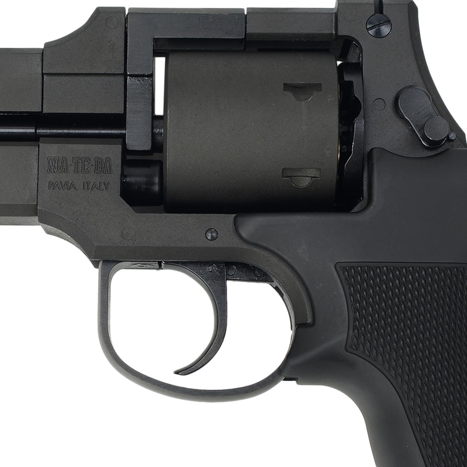 マルシン ガスガン MATEBA マテバ 6インチ ブラックHW ラバーグリップ