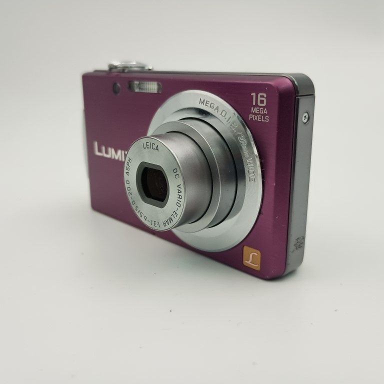 Panasonic LUMIX DMC-FH5 パープル コンパクトデジタルカメラ 〇