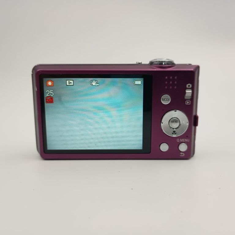 Panasonic LUMIX DMC-FH5 パープル コンパクトデジタルカメラ 〇