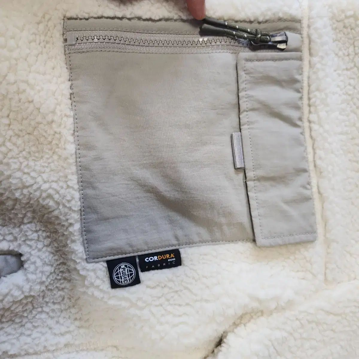 XXL BLACK YAK フリース ジャケット アイボリー