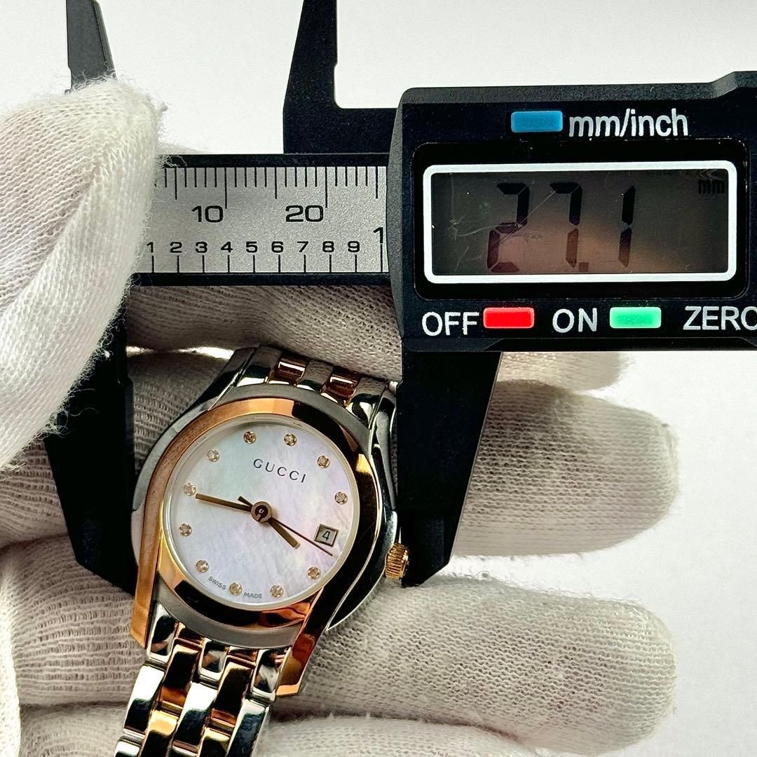 箱付き】256 グッチ シェル文字盤 YA055535 レディース デイト - メルカリ