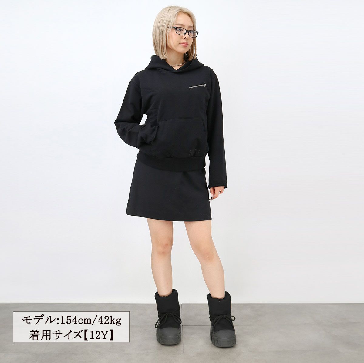 MM 6 Maison Margiela KIDS エムエムシックス メゾンマルジェラ キッズ 大人もOK M 60866 パーカー フーディー プルオーバー ナンバーロゴ 長袖 スウェット ブランド