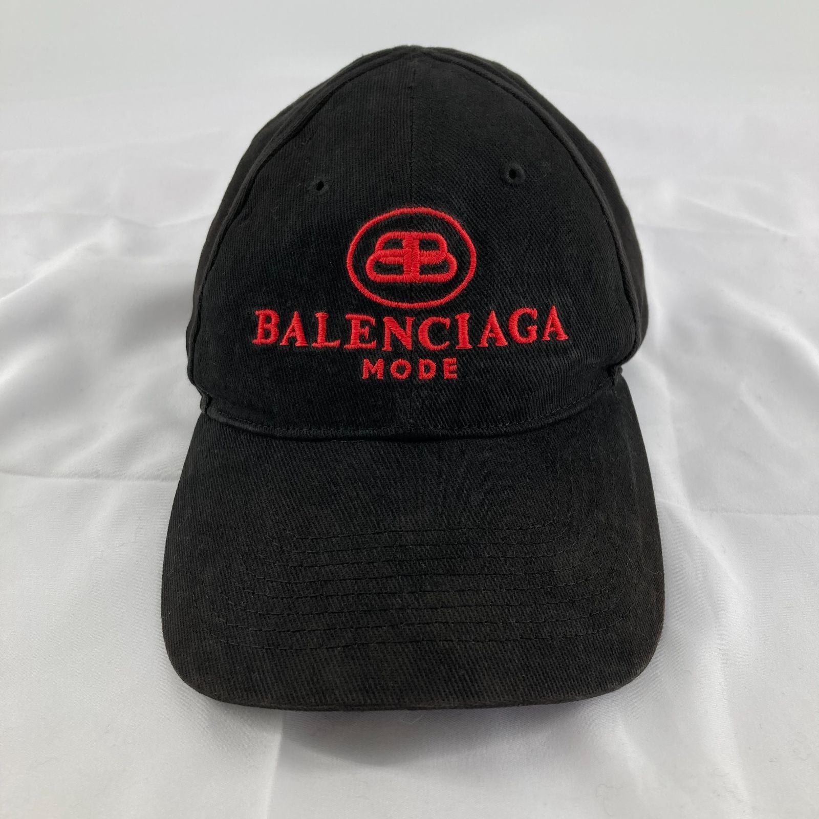 【新品】BALENCIAGA （バレンシアガ）　BBロゴ　ベースボールキャップ BALENCIAGA(バレンシアガ) BB Logo Mode ベースボールキャップ サイズL