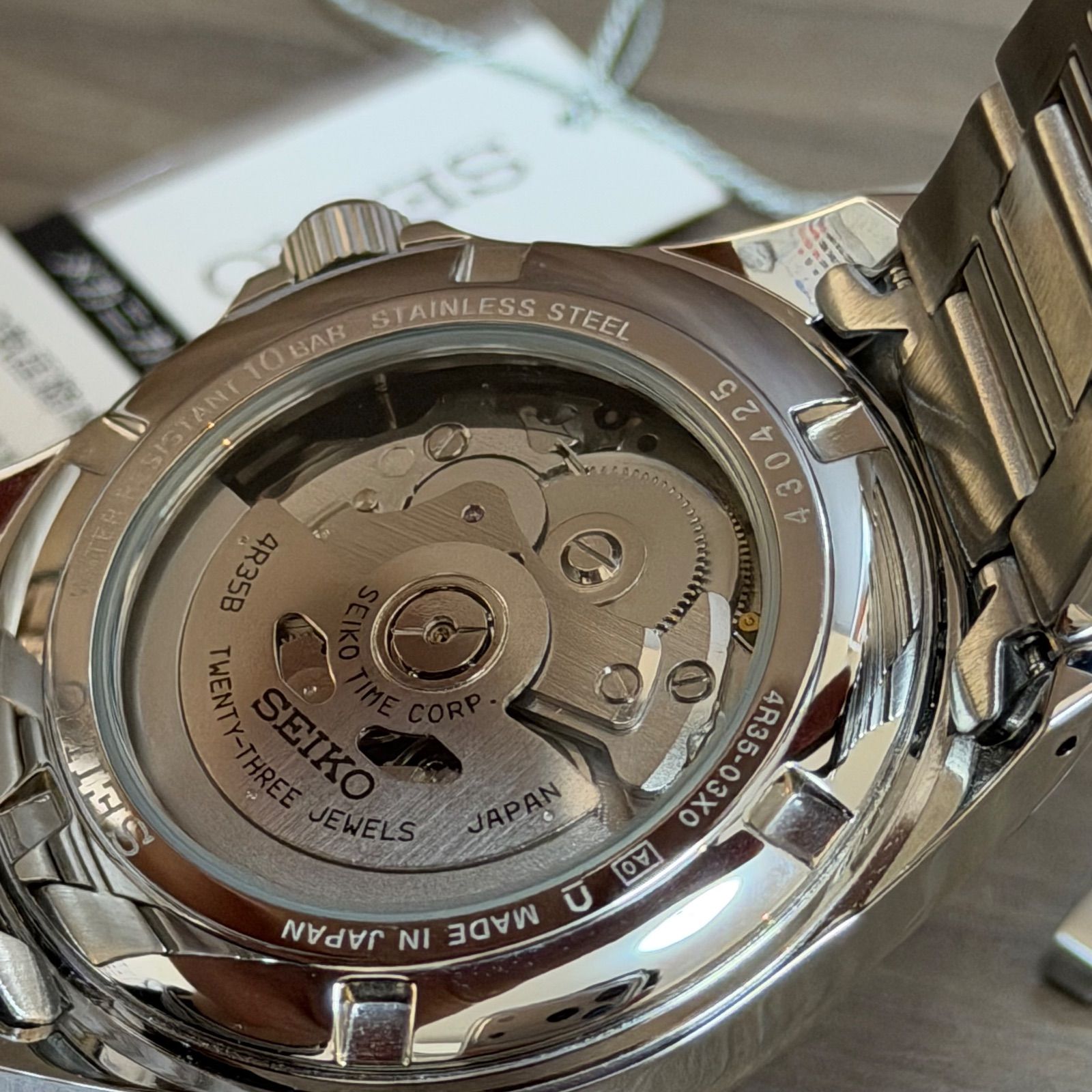 ☆【極美品】セイコー メカニカル SEIKO Mechanical 自動巻き