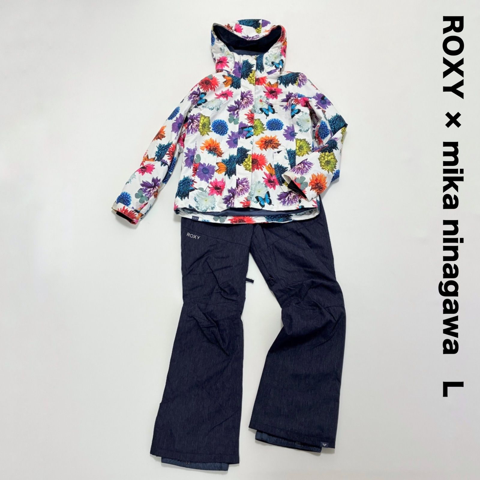 ROXY ロキシー×蜷川実花☆コラボスキースノーボードウェア L MIKA