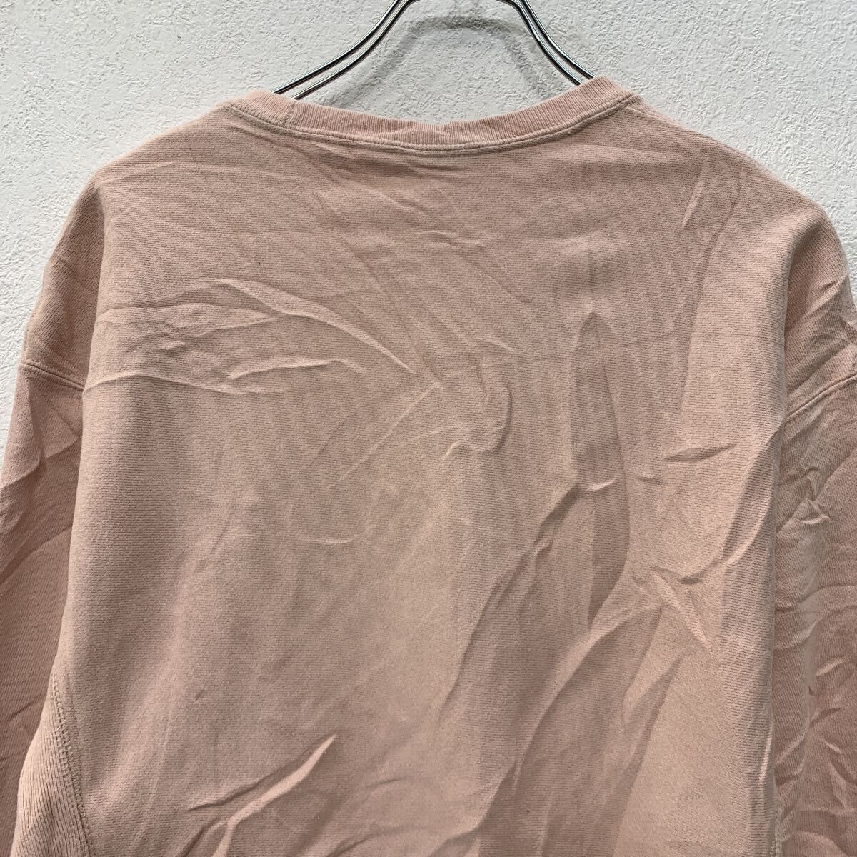 ジュニア スウェットトレーナー チャンピオン スウェットトレーナー_Champion CREW NECK SWEAT CK-A007 （MEDIUM  GRAY） Champion ロゴスウェット トレーナー MEDIUM ホワイトピンク チャンピオン プルオーバー プルオーバー 刺繍ワンポイント 秋物 a712-6045