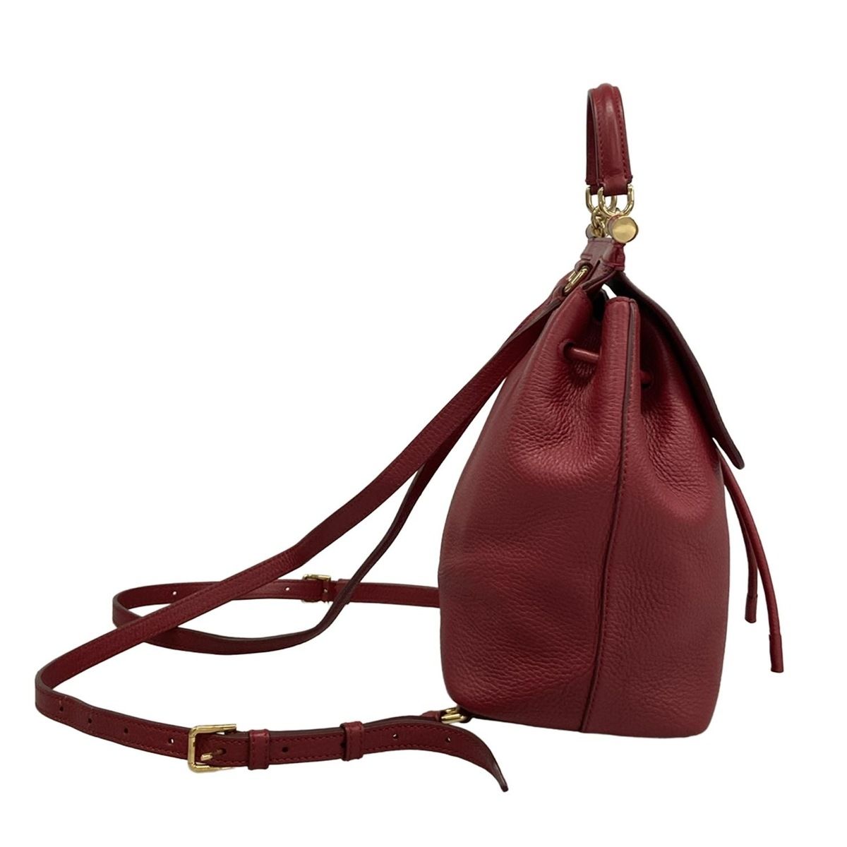 ドルチェアンドガッバーナ ミニリュック バッグパック 裏地総柄 レタリング 赤 ドルチェアンドガッバーナ ミニリュック バッグパック 裏地総柄