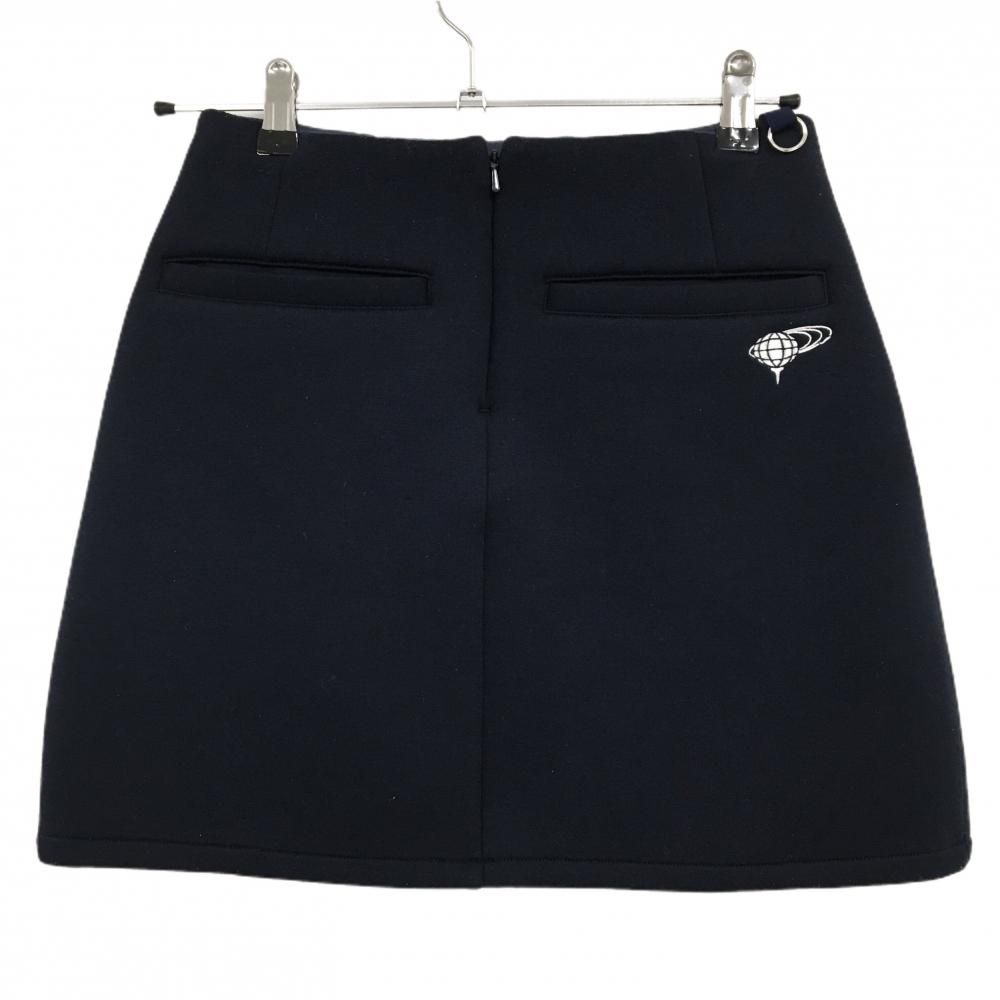 新品未使用　BEAMS GOLF レディース スカート M ネイビー ビームスゴルフ スカート ネイビー ロゴ レディース M ゴルフウェア