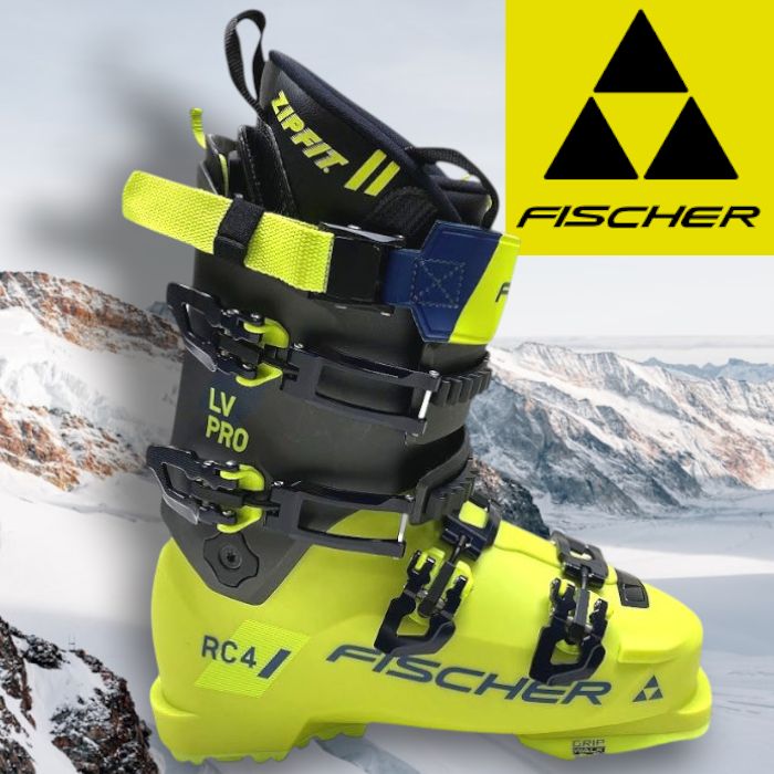 FISCHER フィッシャー RC 4 PRO LV GW ZF CFC フレックス140 スキーブーツ ウィンタースポーツ アルペンブーツ 定価15.9万 U 05025 YELLOW|CARBON 27.5 ▲200 51209 s 01