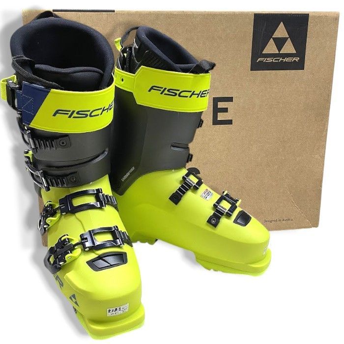 FISCHER フィッシャー RC 4 PRO LV GW ZF CFC フレックス140 スキーブーツ ウィンタースポーツ アルペンブーツ 定価15.9万 U 05025 YELLOW CARBON 27.5 200 51209 s 01