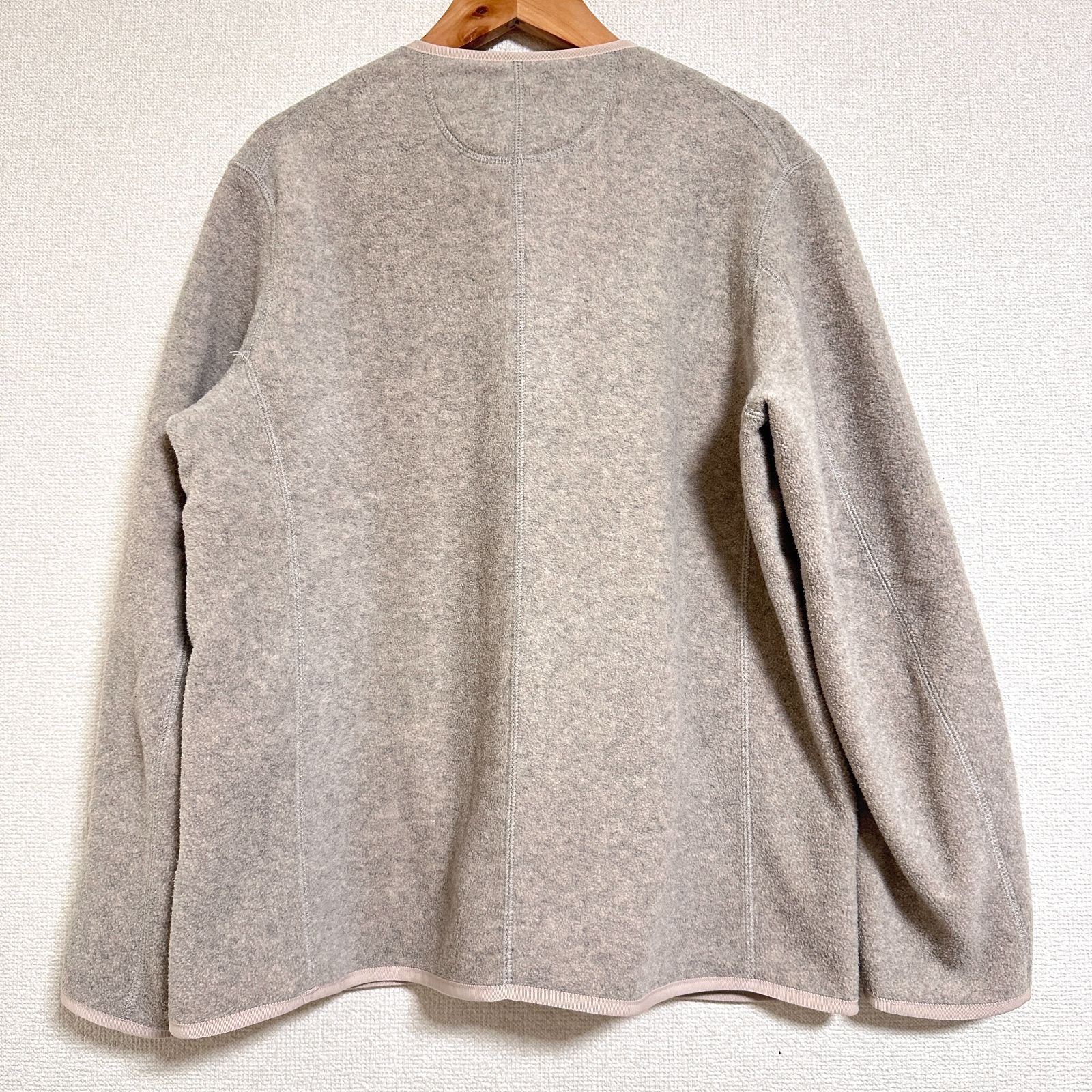 DANTON フリース ノーカラージャケット JD-8911 34 マーブル - メルカリ