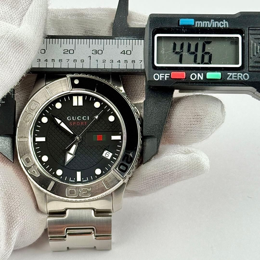 新品電池】906 グッチ Gタイムレス スポーツ メンズ シェリーライン