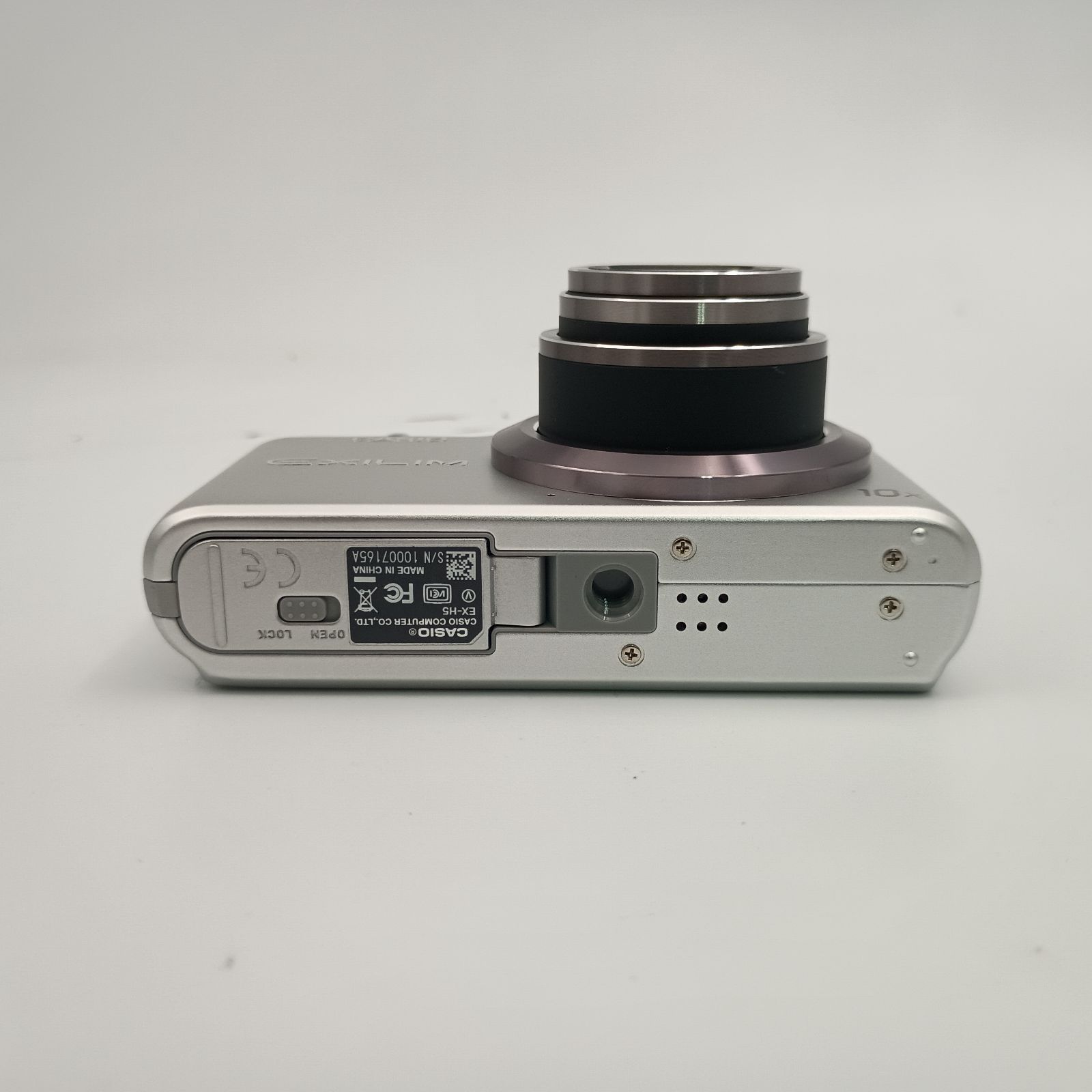 CASIO EXILIM EX-H5 Compact DIGITAL Camera SILVER シルバー カシオ