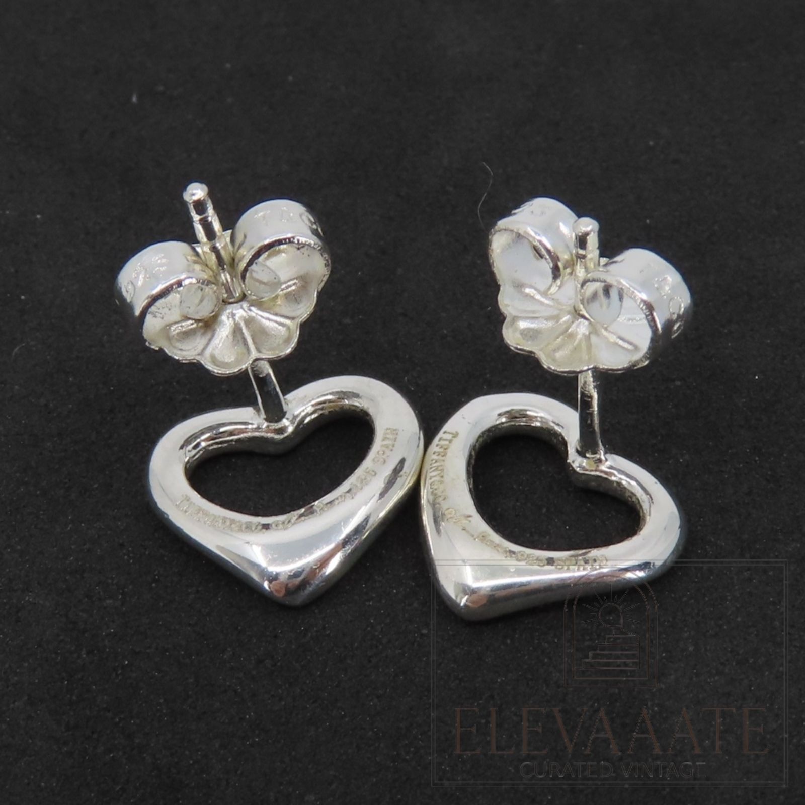 美品 Tiffany&Co. ティファニー オープンハート シルバー ピアス 楽天市場】Tiffany&Co. ティファニーオープンハートピアス ミニ