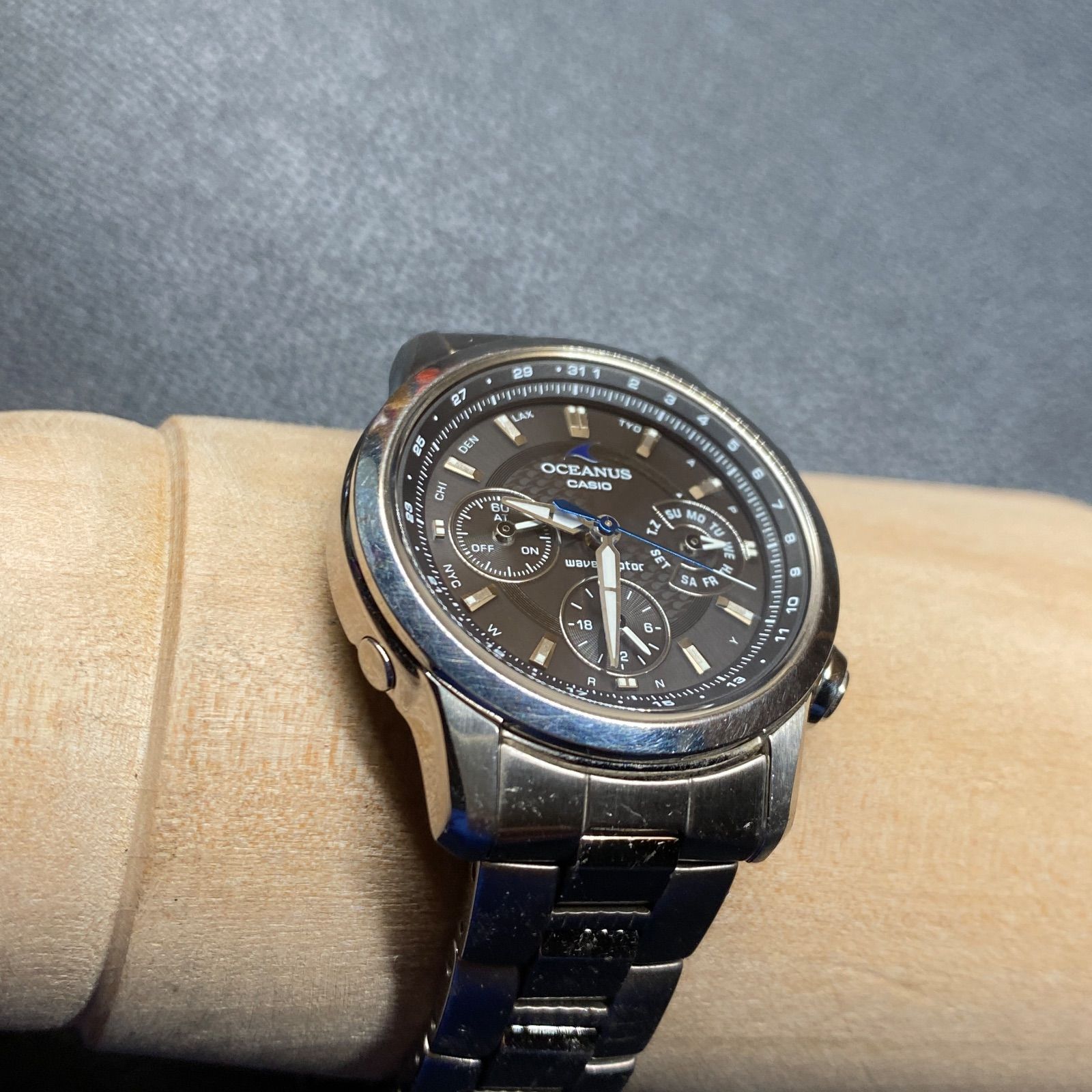 カシオ CASIO OCW-30 OCEANUS オシアナス クロノグラフ レディース 腕時計 アナログ