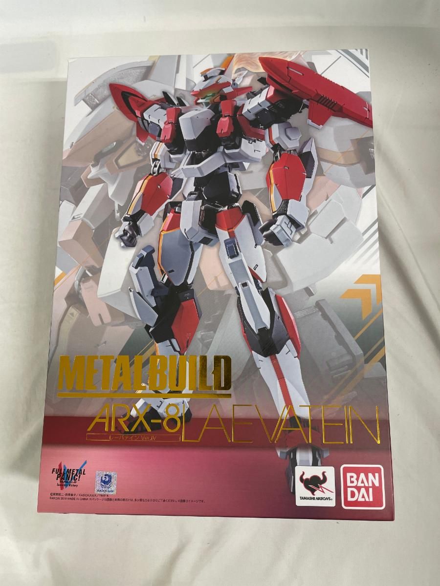 METAL BUILD フルメタルパニック レーバテイン Ver IV 約180 mm ABS PVC ダイキャスト製 可動フィギュ