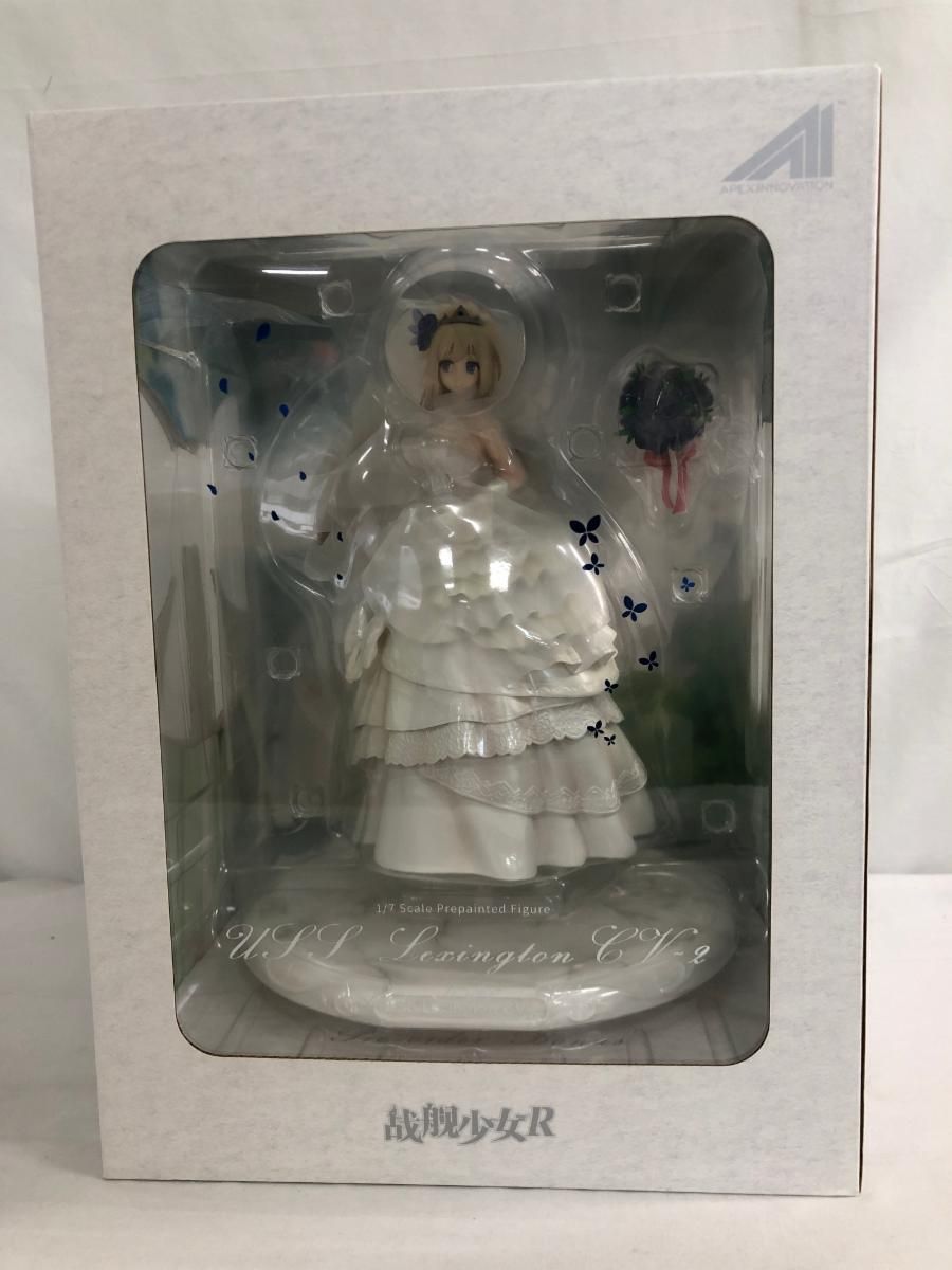 ♪【未開封】APEX 戦艦少女R レキシントン 愛の海 1/7スケール PVC&ABS