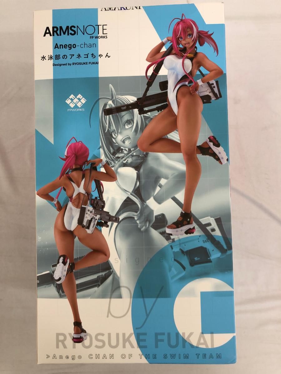 未開封】水泳部のアネゴちゃん 「ARMS NOTE」 1/7 塗装済み完成品