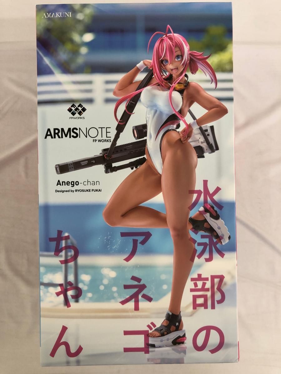 未開封】水泳部のアネゴちゃん 「ARMS NOTE」 1/7 塗装済み完成品