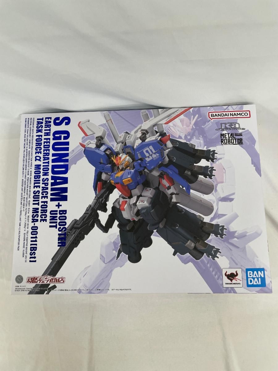 METAL ROBOT魂 Ka signature SIDE MS Sガンダム ブースター ユニット装着型