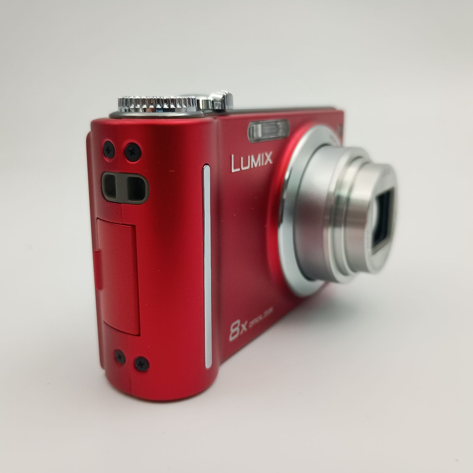 Panasonic LUMIX 赤色 コンパクトデジタルカメラ Amazon
