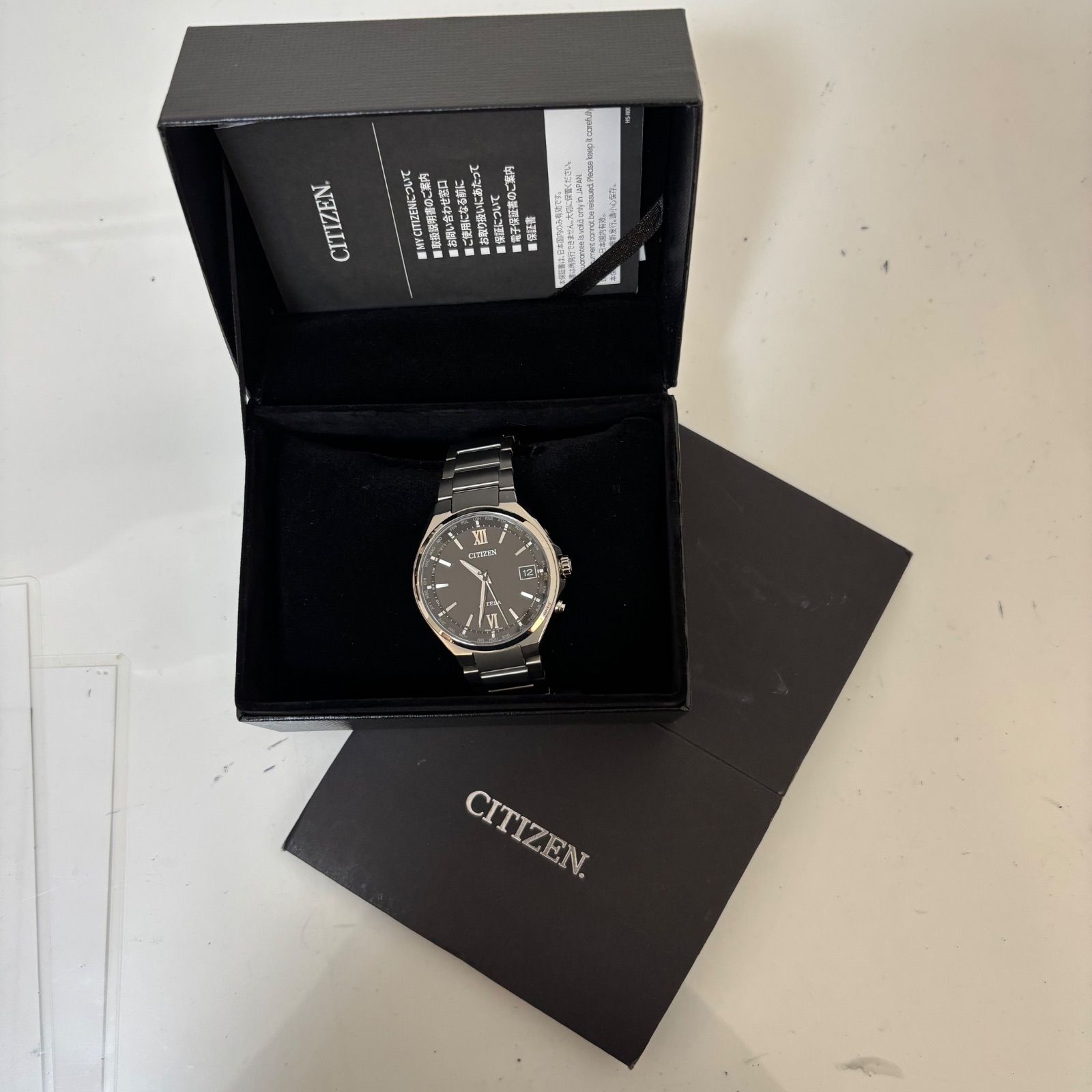 ☆美品 CITIZEN ATTESA アテッサ CB1120-50G H149-S125626 エコ 