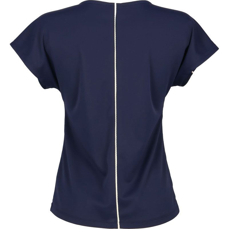 FILA フィラ ゲームシャツ テニス ゲームシャツ (el0220-20z)、ネイビー