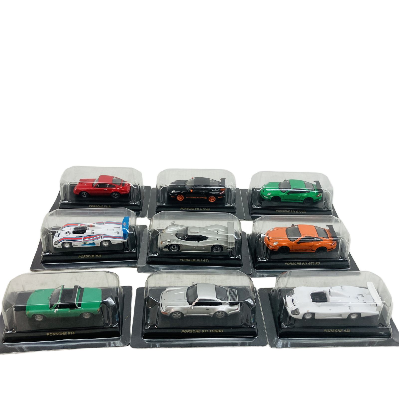 京商 1/64 ポルシェ ミニカー シリーズ 3 開封済み コレクションカー