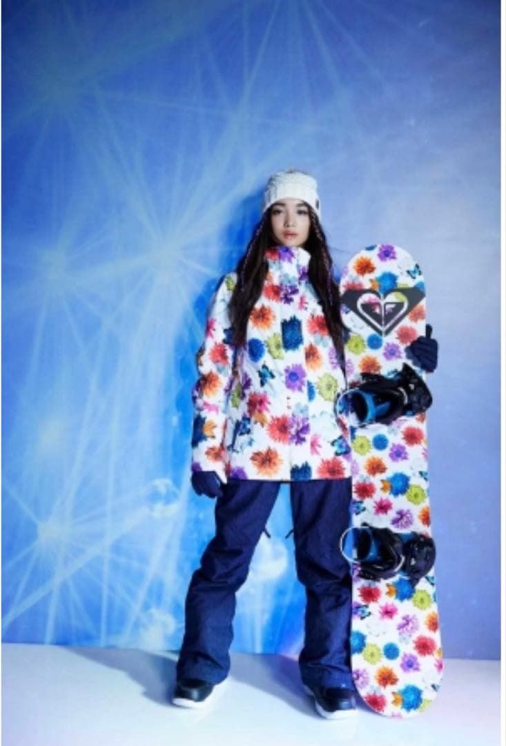ROXY ロキシー×蜷川実花☆コラボスキースノーボードウェア L MIKA