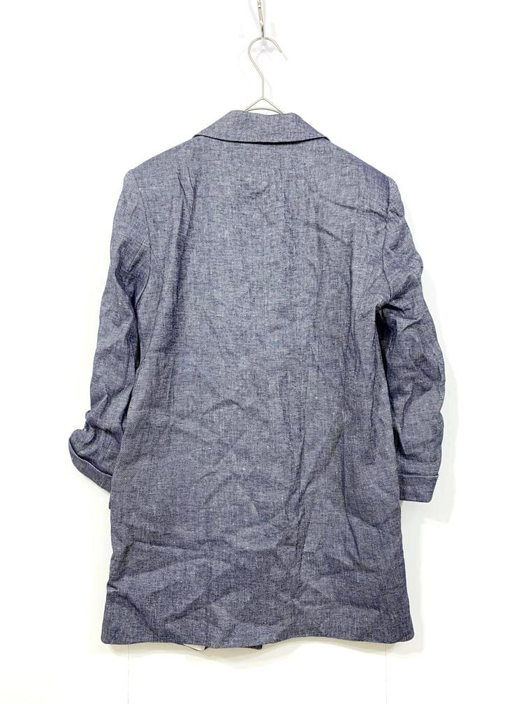 ZARA ザラ 2182/492/405 リネンブレンド ロールアップスリーブ