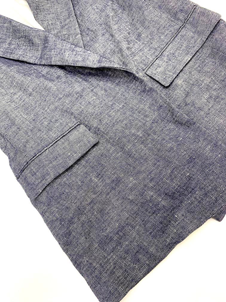 ZARA ザラ 2182/492/405 リネンブレンド ロールアップスリーブ