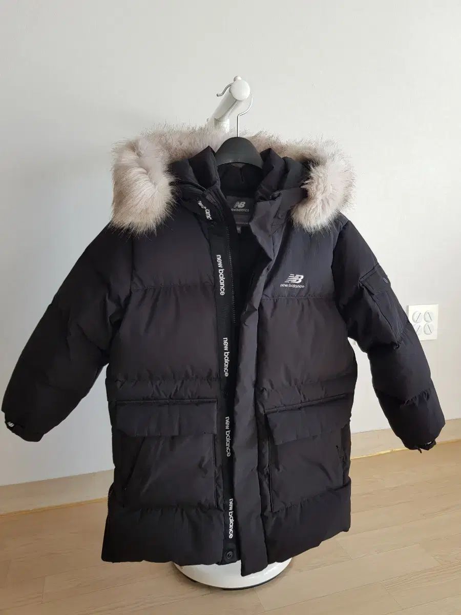 ニュー ンスキッズ グースダウン ロングダウンジャケット