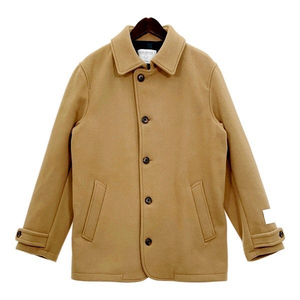 SHIPS any シップス エニィ PURE WOOL MELTON シングル Pコート ステン 714 14 0003 2195 メンズ Lサイズ アウター DM 17462