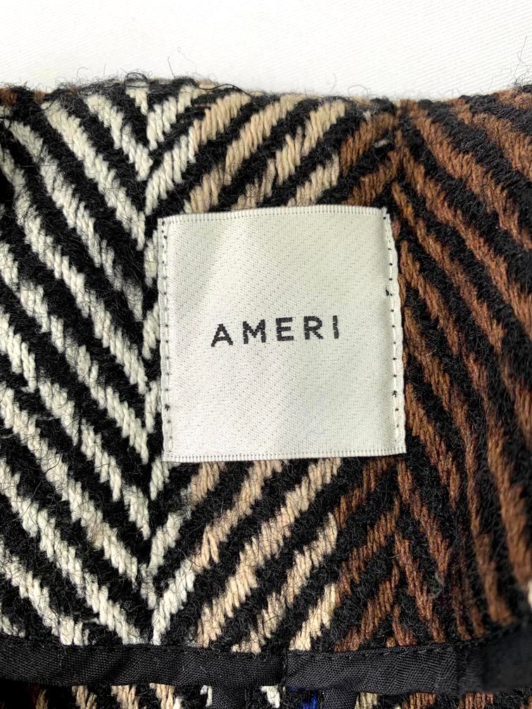 Ameri VINTAGE アメリヴィンテージ フリンジ コート 青 ◇□◎レディース