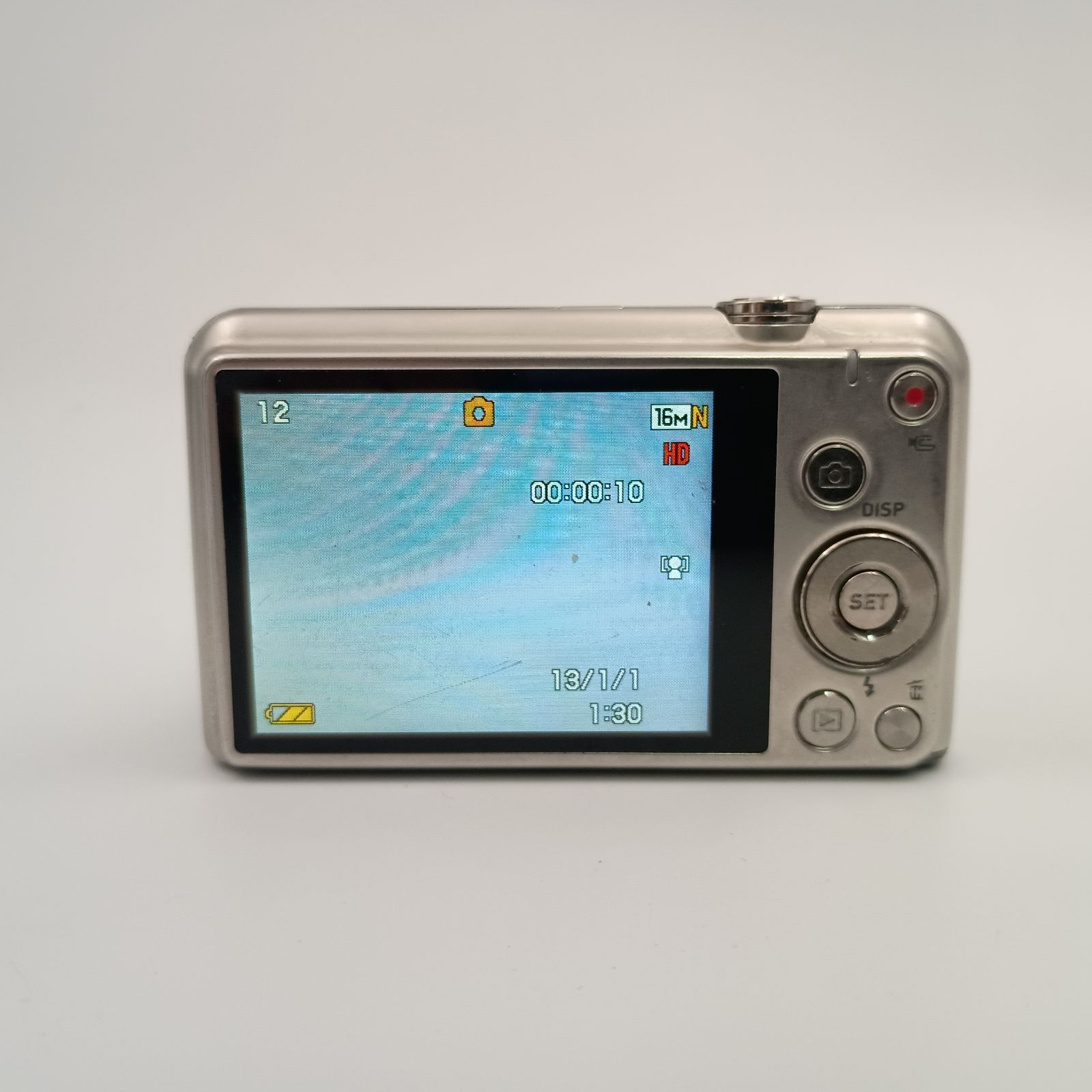 CASIO EXILIM EX-ZS26 Compact DIGITAL Camera SILVER シルバー カシオ