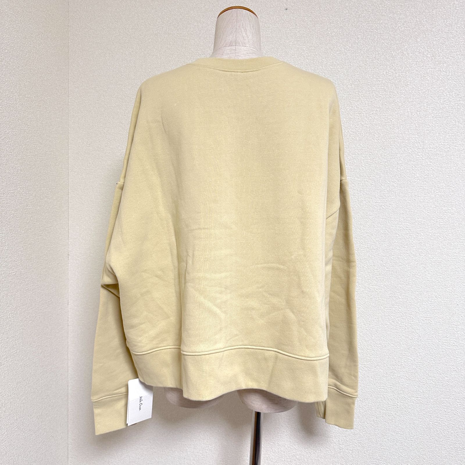 タグ付 Mila Owen Mサガラ刺繍ビックトレーナー オーバーサイズ 裏起毛 