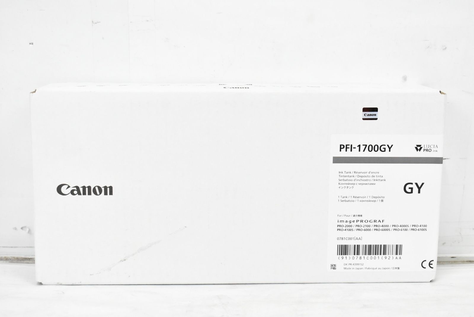 キャノン トナー PFI 1700 グレー CANON L 11 byebye