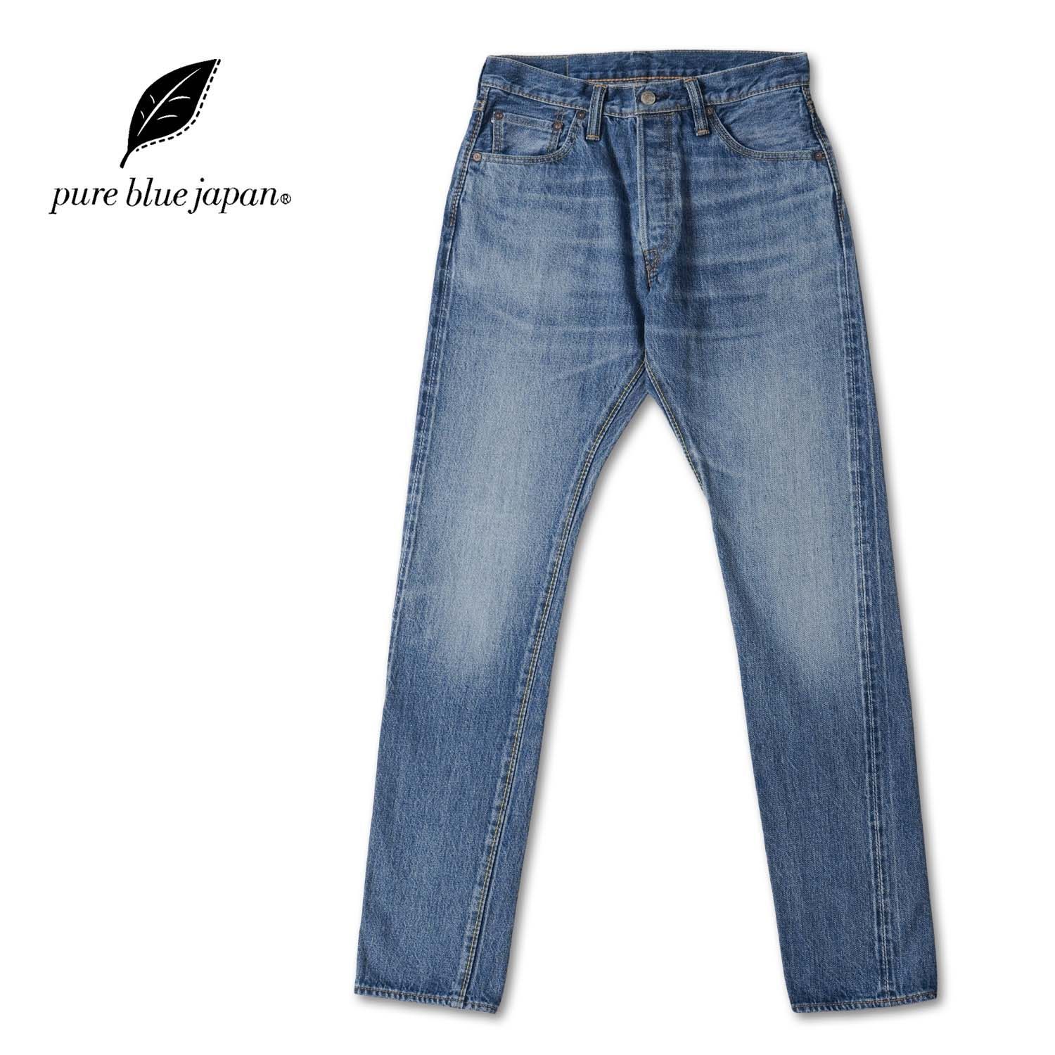 pure blue japan ピュアブルージャパン パンツ “Relax Tapered” USED