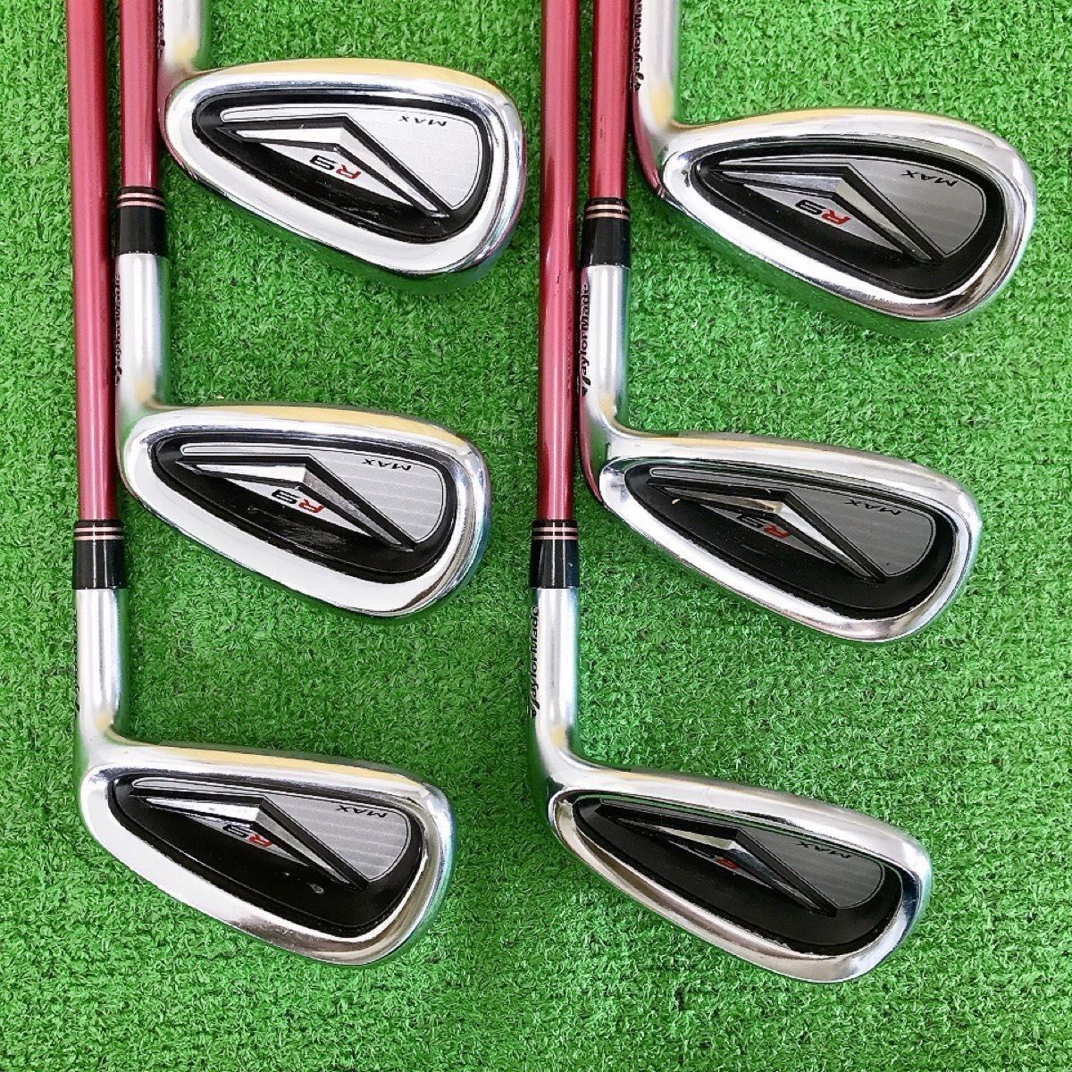 ツ31☆テーラーメイド R9MAX 6本レディースアイアンセットL REAXJP