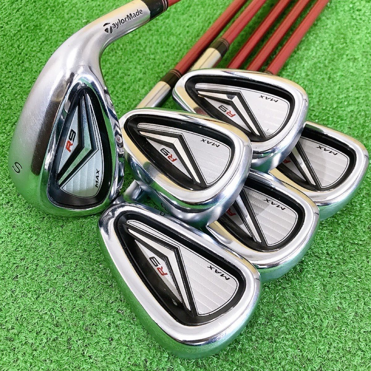 テーラーメイド R9 MAX アイアン6本セット 状態良好】R9 MAX アイアンセット 6本