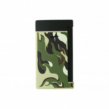 S T Doupont エス テー デュポン ライター スリム7 マット カーキ 027750 G