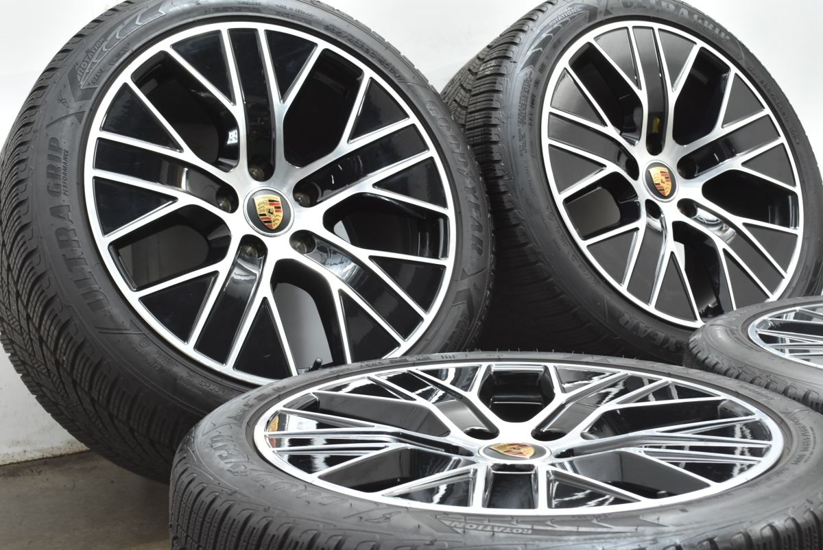 ポルシェ タイカン ターボ 20 in 9 J 54 11 60 PCD 130 NF 0承認 グッドイヤー 245 45 R 285 40