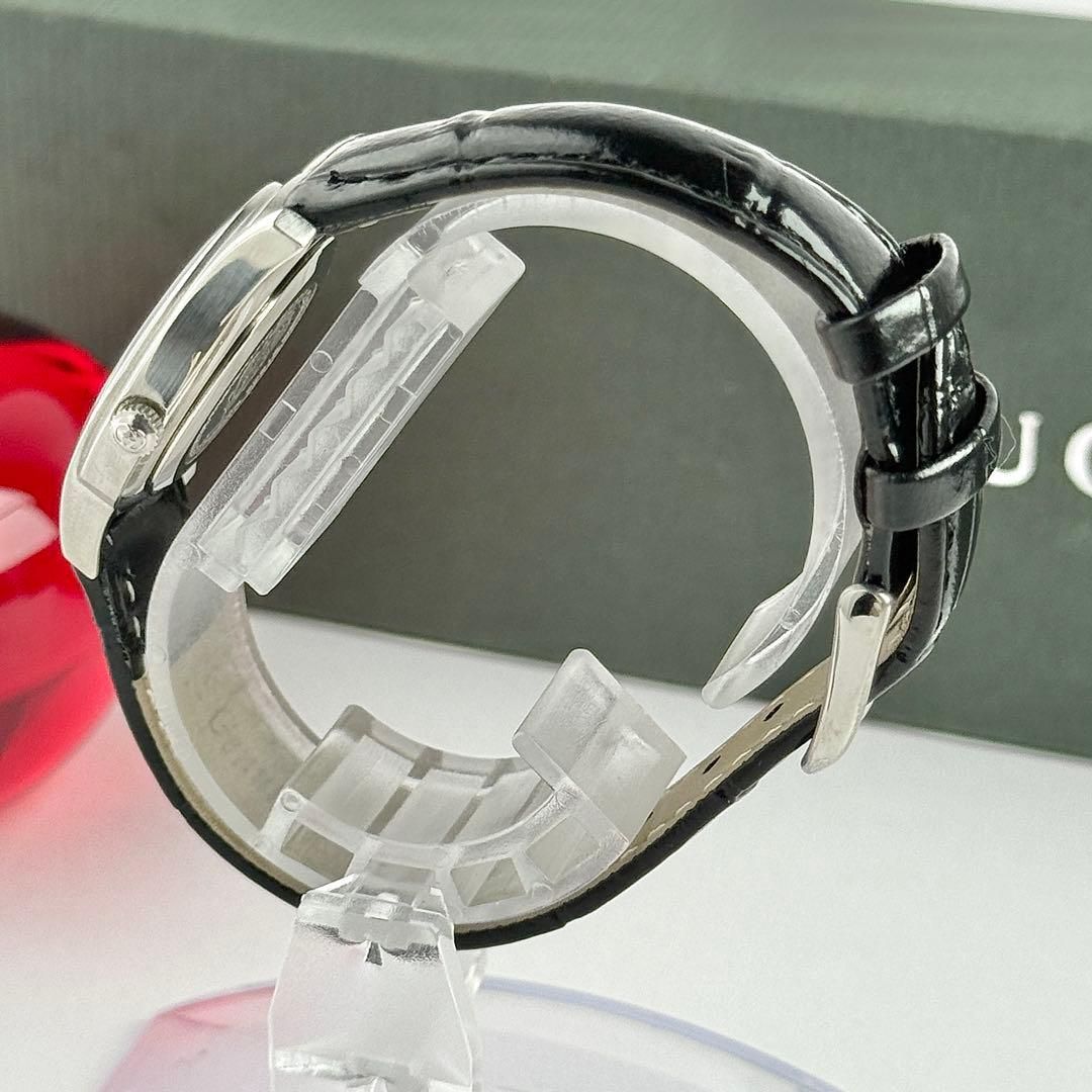 グッチ ブラック文字盤 新品ベルト 新品電池 レディース 腕時計 768