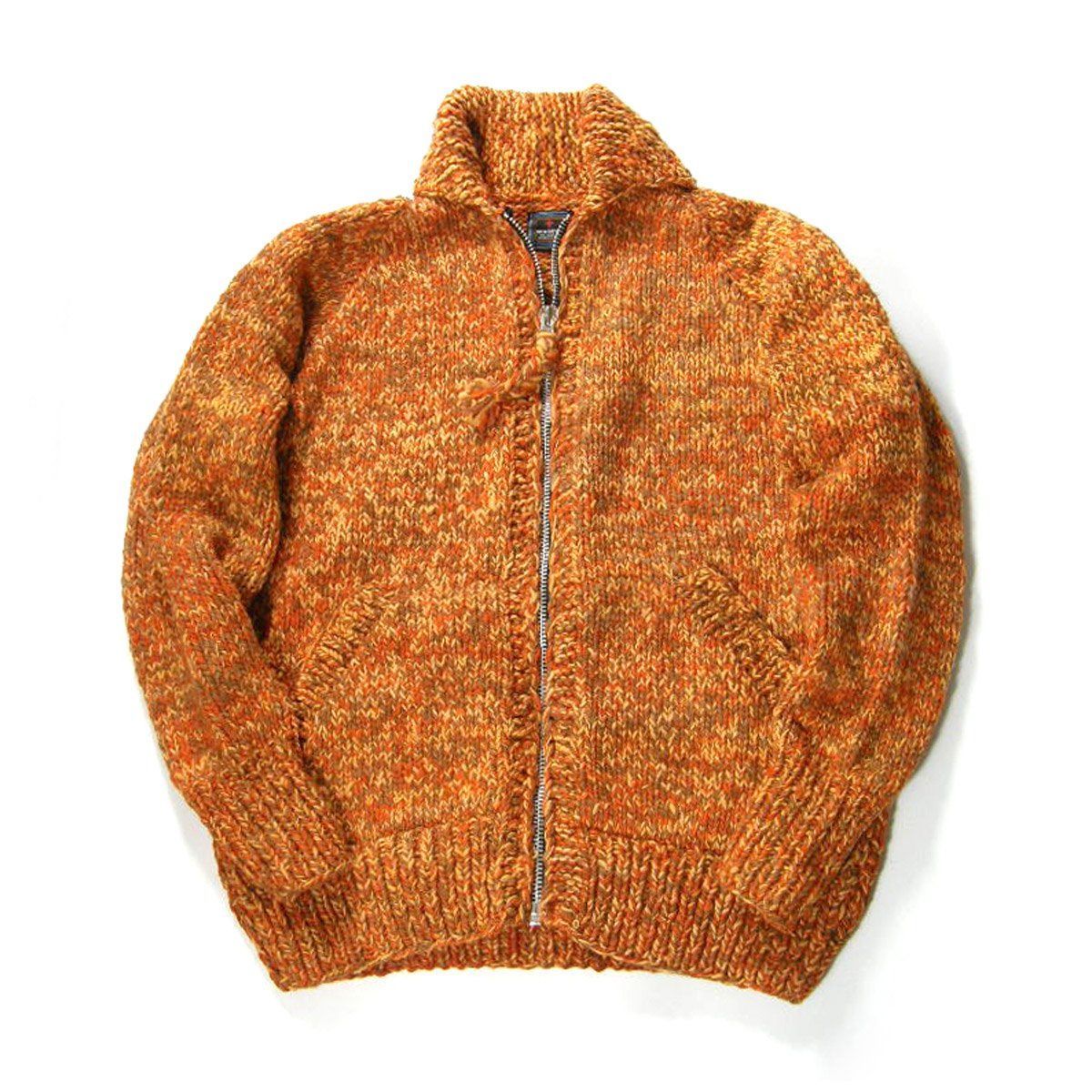 新品】 CHAMULA ／ チャムラ 厚手 メリノウール フルジップ