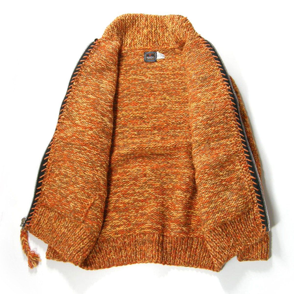 新品】 CHAMULA ／ チャムラ 厚手 メリノウール フルジップ
