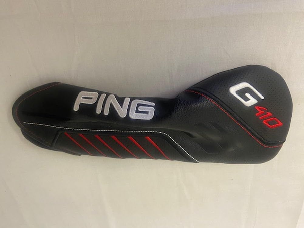 PING G 410 5 ウッド フェアウェイ ヘッドカバー ブラックとレッド タグ付き