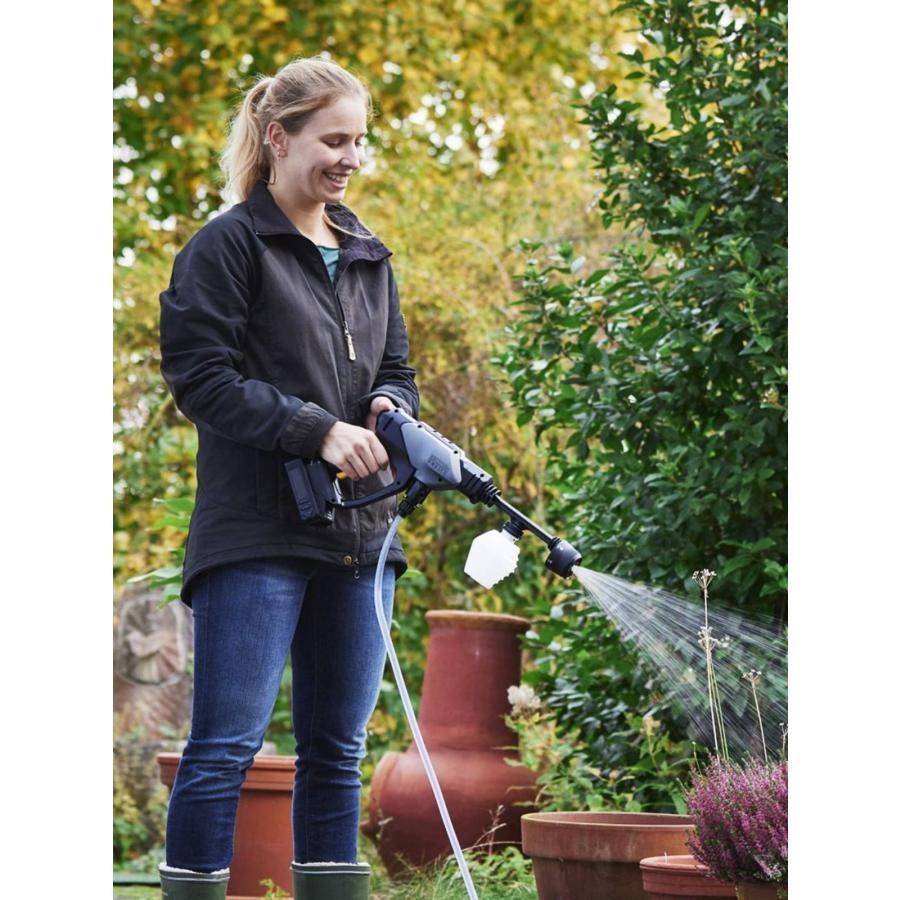  HOTO 20 V 高圧洗浄機 Plus 強力な洗浄力 シャワー噴射 泡噴射 IPX 6防水 軽量設計 大容量バッテリー 高圧洗浄機本体 高圧洗浄機