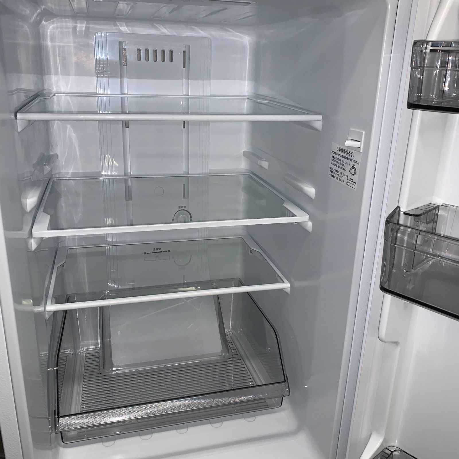 12r8. 美品 TOSHIBA 東芝 153L 冷凍冷蔵庫 GR-U15BS(W) 2023年製