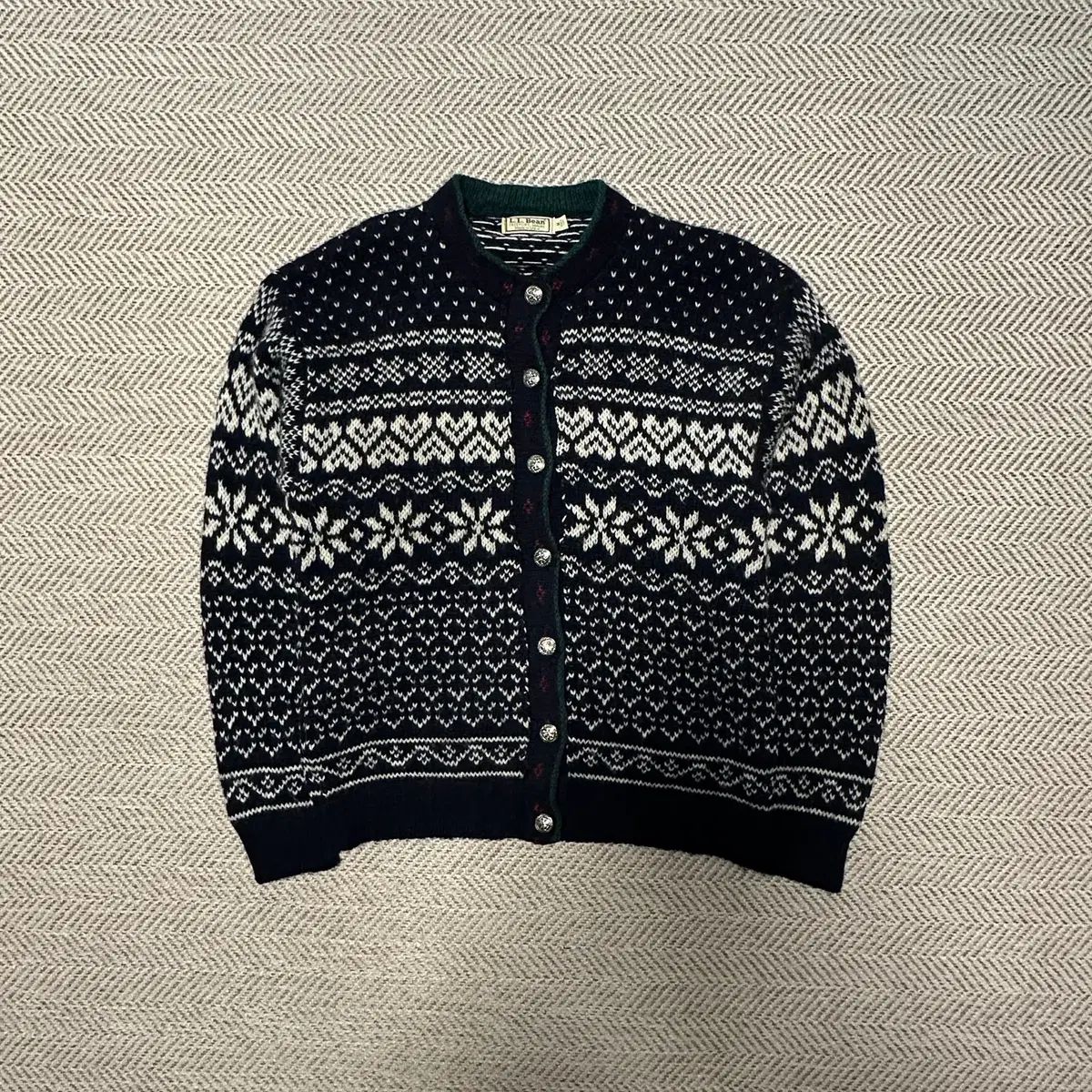 L.L.Bean ノルディックニットカーディガン